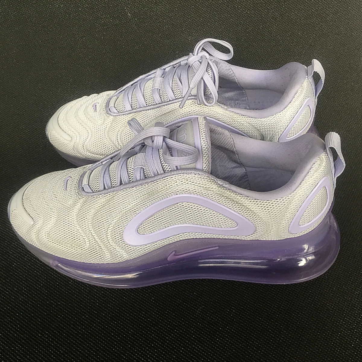 Nike Air Max 720 Pure Platinum Oxygen Purple AR9293-009 Women's Sz 8.5