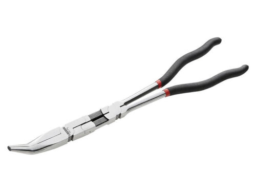 Facom 195.34L Double Jointed Extra Long Half-Round Nose Pliers 45� Angle 340mm
