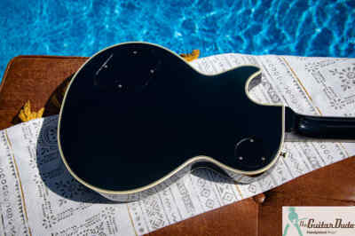 ギター Edwards LP-98LTC BLK LesPaul Custom 2010 Edwards E-LP-98LTC Les Paul Custom Ebony Fingerboard