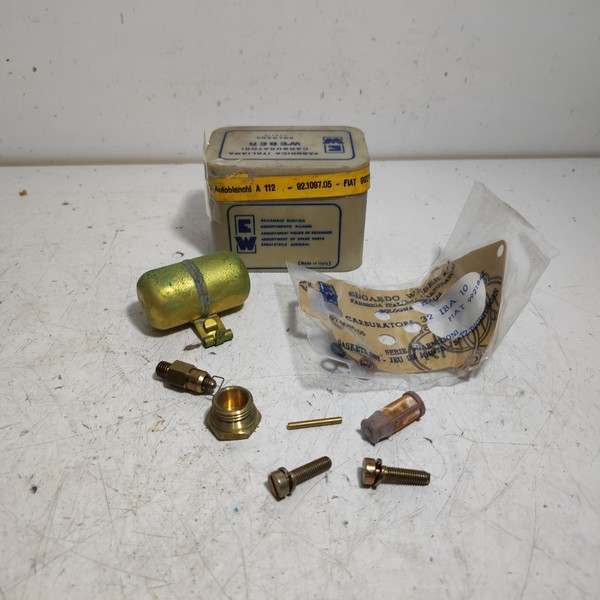 Kit Vergaser Fiat 127 Iii Serie 903 Cc - A112 Weber 92109705 FüR 9921848-image