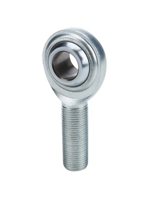 Heim Joint Rod End 3/8'' Bore, 3/8-24 LH Thread Steel Zinc Oxide