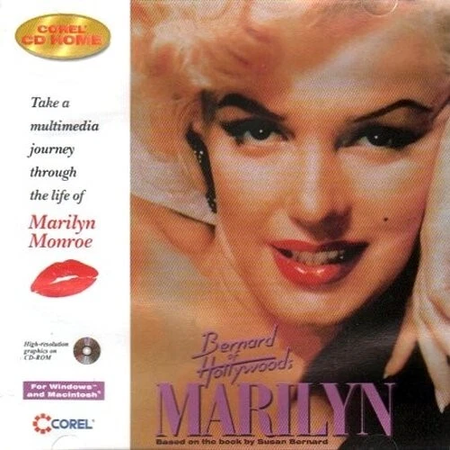 Bernard of Hollywood's Marilyn (CD-ROM, 1995) for Win/Mac - NEW CD in SLEEVE - Image 2 of 3