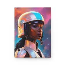 Hardcover Journal, Black Women Life Long Inner Strength, Notebook, Diary,