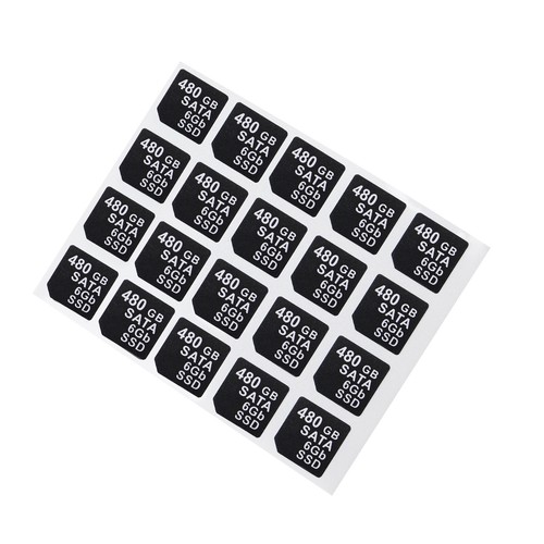 Lot of 40 Capacity Sticker Labels for DELL G14 G15 DXD9H X7K8W HDD Tray Stickers - Picture 102 of 189