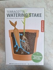 Potted Plant Watering Stakes Terracotta