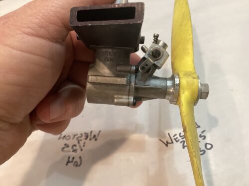 ENYA Japan 15-III #3303 gas powered RC plane engine with propeller - Picture 6 of 9