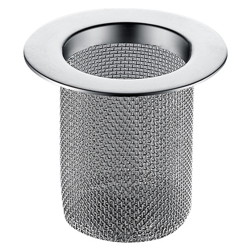 Filtro de tapón de drenaje de escombros filtro de fregadero de acero inoxidable para lavabo de malla de fregadero de 1 pieza