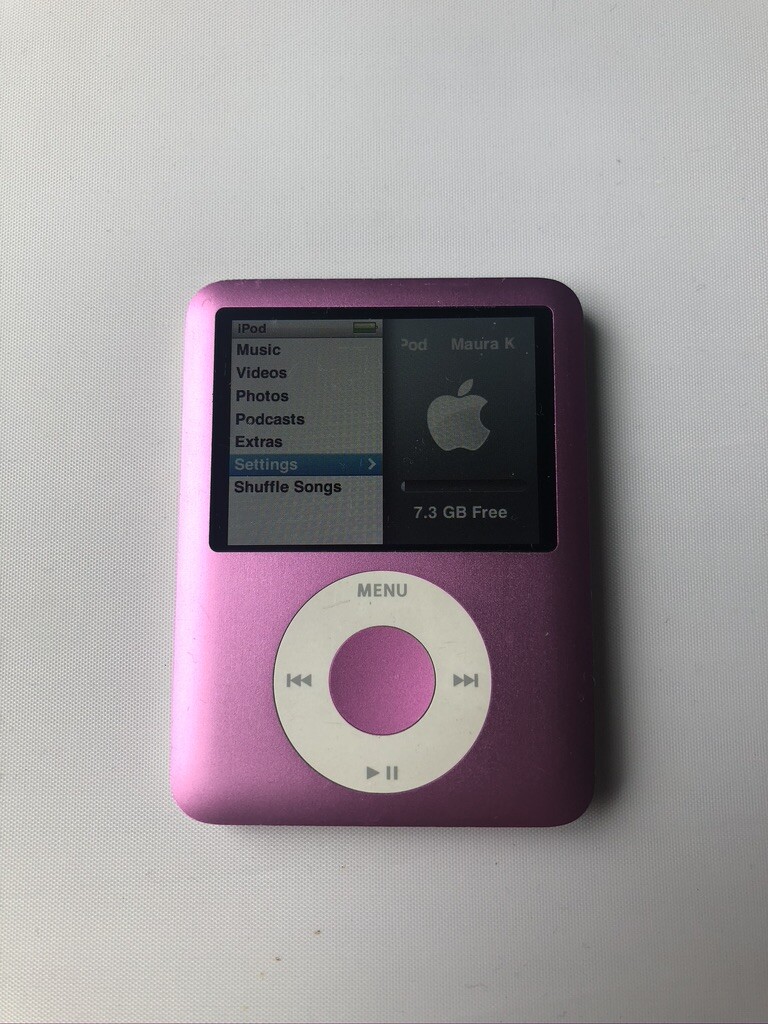 Apple iPod nano 3rd Generation Pink (8GB) #4247 885909219223| eBay