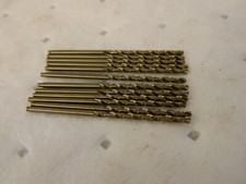 PRECISION TWIST DRILL Jobber Length Drill Bits qty 12: 45, 135  , Cobalt 599786