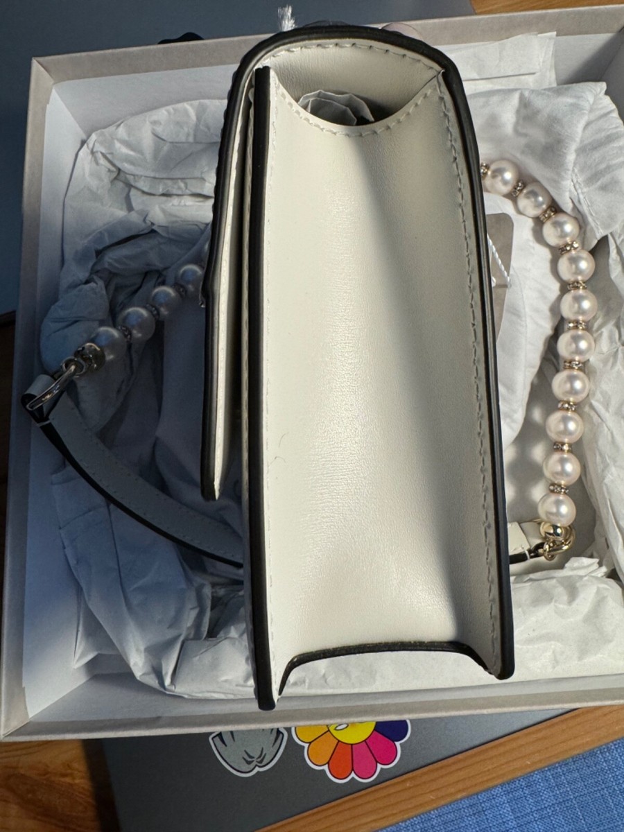 Jimmy Choo Avenue Quad XS White/Gold | eBay
