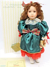 Vintage Connoisseur Doll Seymour Mann ASHLEY 17" Limited Edition Porcelain Doll