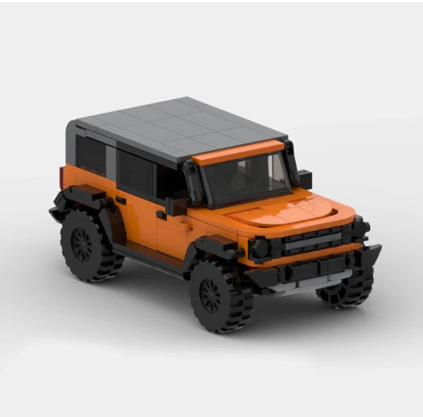 Ford Bronco toy car moc brick set diy kit Building Blocks Education gift