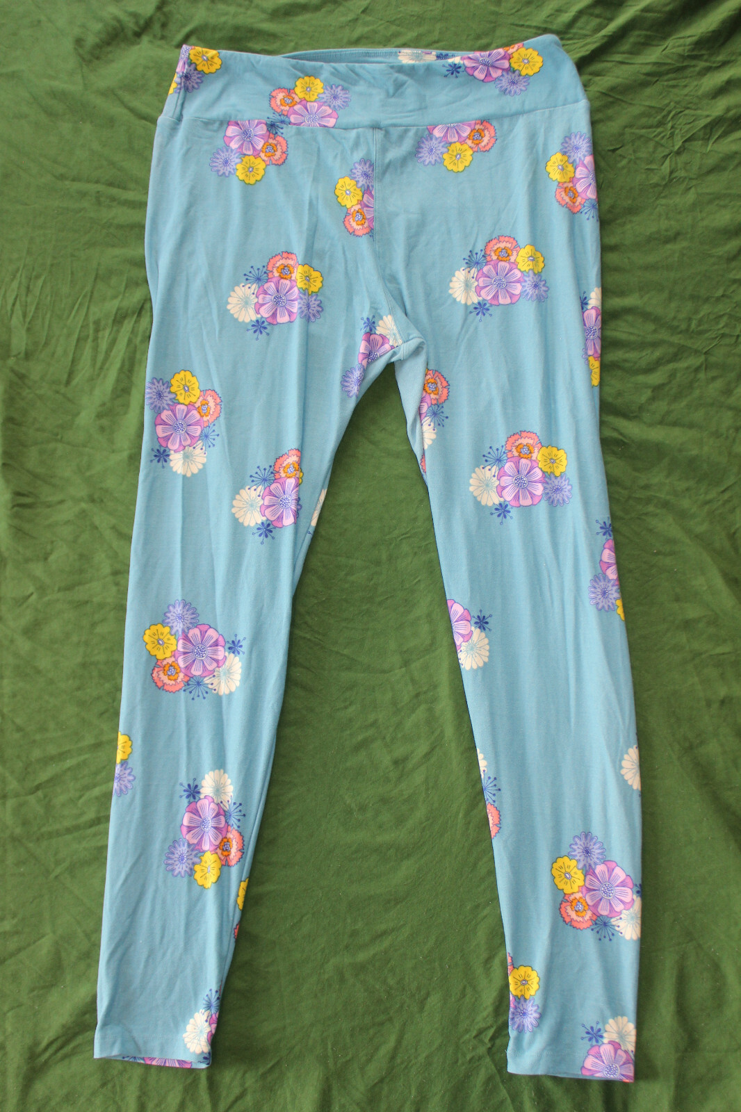Lularoe Womens Leggings TC 12-18 Pastel 