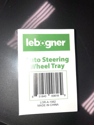 lebogner Steering Wheel Tray, Car Food Trays For Eating With iPad Tablet Slot... - Picture 5 of 5