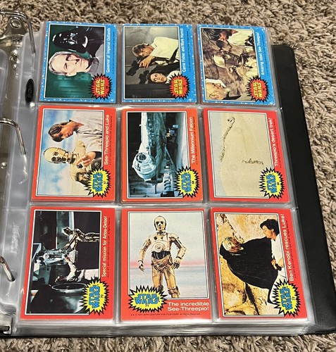 1977-83 Topps Star Wars 1-5 Empire Strikes Return Jedi Complete Sets - Bild 3 von 13