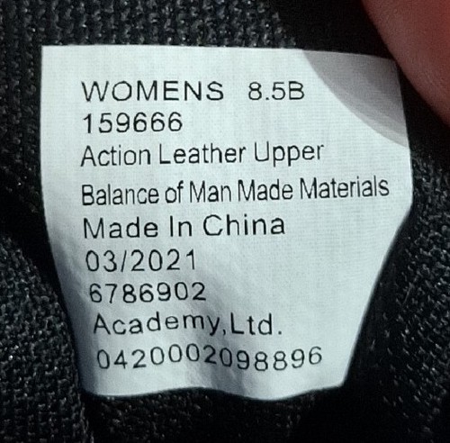 BCG Woman's Black Athletic/Volleyball Sneakers Leather Upper Size 8.5 GPOC - Picture 9 of 9