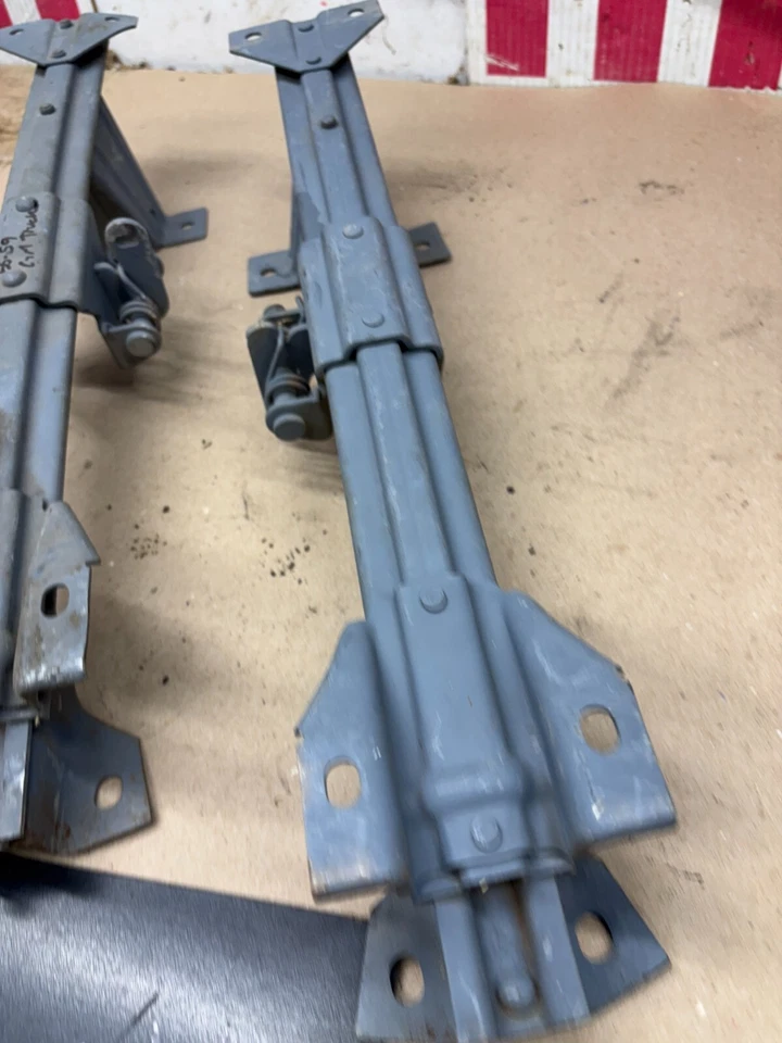 Chevrolet GMC 1955 56 57 58 1959 camión banco asiento orugas fabricante original derecha izquierda 1957 60 Foto 3 de 4