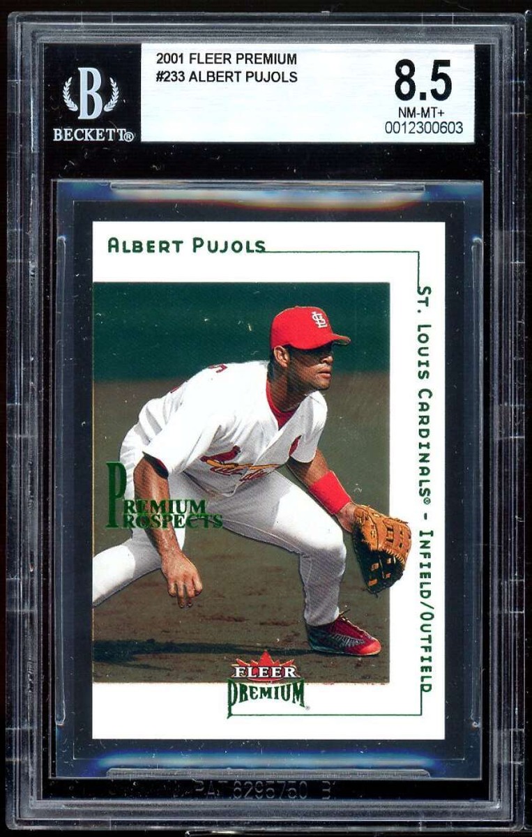 1886/1999】 Albert Pujols 2001 Fleer Premium Premium Prospects