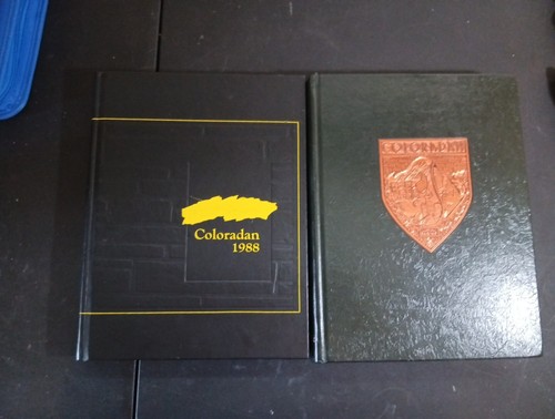 1988/89 University of Colorado ""Coloradan"" Jahrbücher kostenloser Versand G