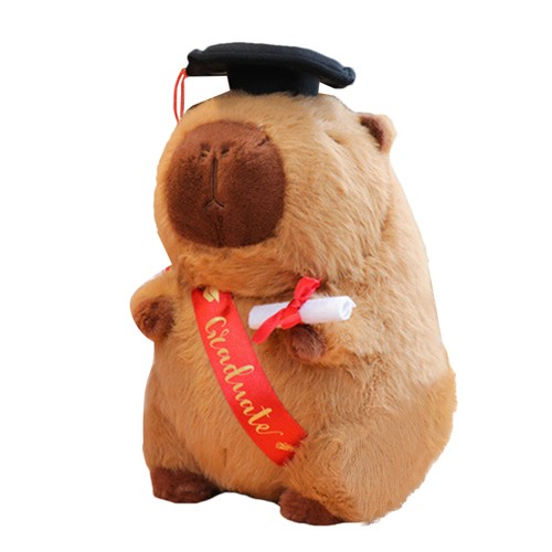 Capybara Stuffed Plushie Toy Capybara Plush Cute Doll Stuffed Animals Gifts - Picture 2 of 12