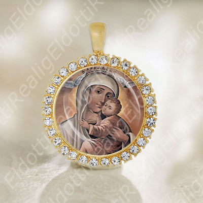 Our Lady of Mount Carmel Mary Medal Catholic Religious Jewelry | eBay