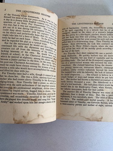 The Lengthened Shadow By William J. Locke 1923 - Picture 10 of 10