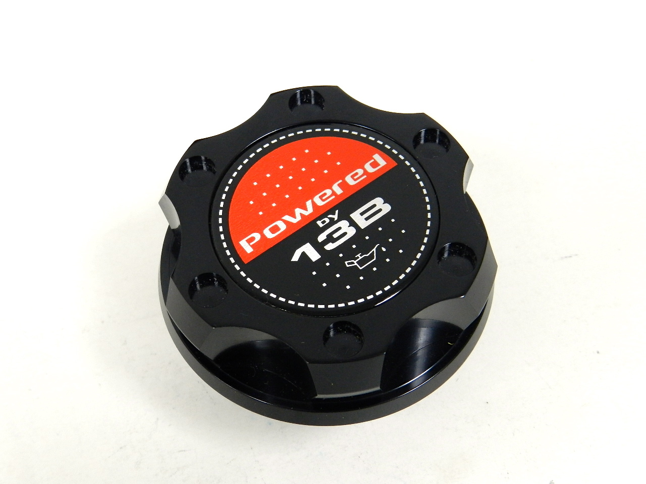 Mazda RX7 RX8 13B Black Billet Racing Engine Oil Filler Cap