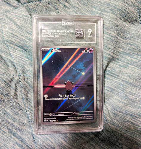 Cleffa graded TAG 9 for sale on eBay