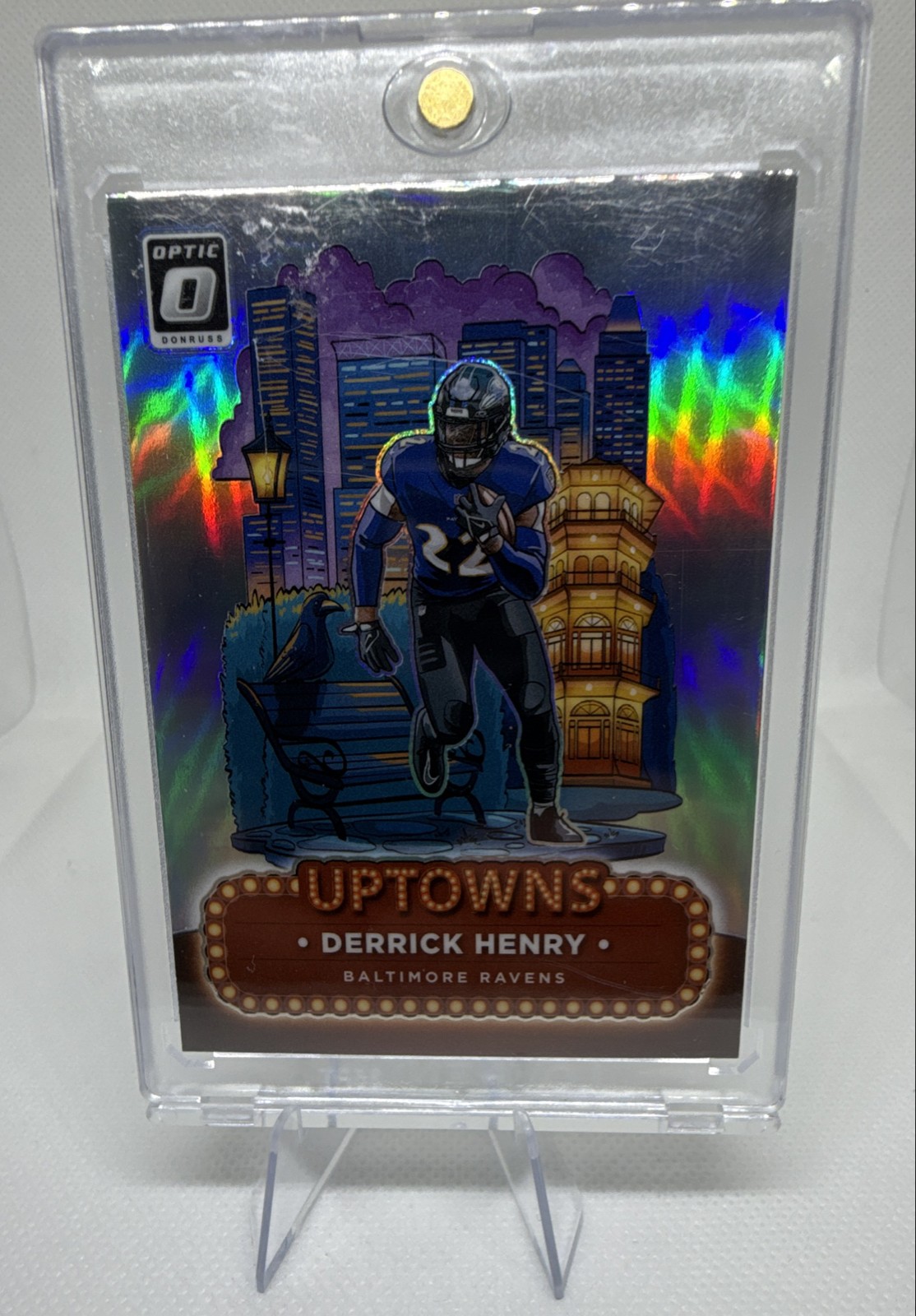2024 Panini Donruss Optic - Uptowns Derrick Henry #18 Baltimore Ravens
