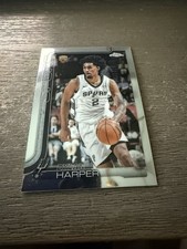 2025-26 Topps Chrome Basketball Dylan Harper (RC) #252 San Antonio Spurs