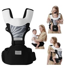 Best Baby Carrier Newborn to Toddler with Hip Seat Multifunction Hip, 4-in-1