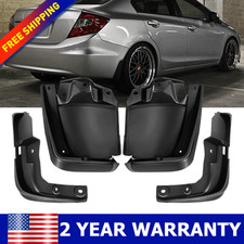 For 2012-2015 Honda Civic Sedan 4 Pcs Mud Flap Splash Guard Car Auto Accessories For 2012-2015 Honda Civic Sedan 4 Pcs Mud Flap Splash Guard Car Auto Accessories