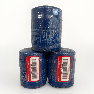 #ad 3 Pk OEM Honda Acura 15400‑PLM‑A02 Oil Filter Civic Accord CR‑V Pilot $19.95