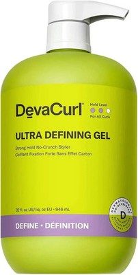 DevaCurl Ultra Defining Gel 32 oz - DEFINE Strong Hold