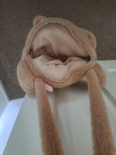 Brown Bunny Round Small Crossbody Bag Purse B...