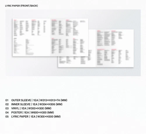 BTS THE 5TH ALBUM "ARIRANG" (SUGA CLEAR VINYL VER.), Unopened image 6