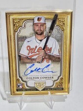 2024 Topps Gilded Collection - Gallery of Gold Autographs Colton Cowser /50 (RC)