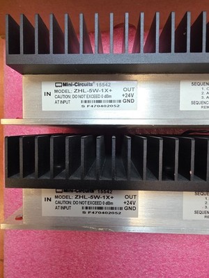 Mini-Circuits ZHL-5W-1X+ linear power amplifier from our lab