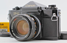  N MINT Canon F-1 Early SLR Film Camera FD 50mm f1.4 S.S.C. SSC Lens From JAPAN