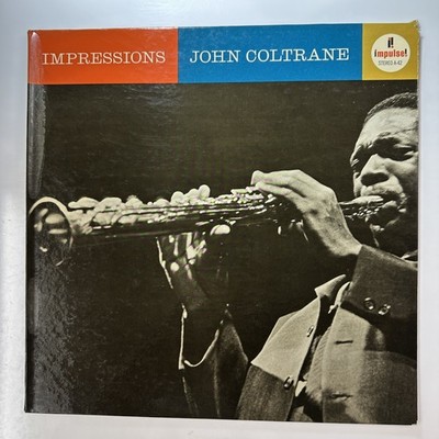Impressions Record Vinyl John Coltrane Impulse AS-42 1963 1st Press