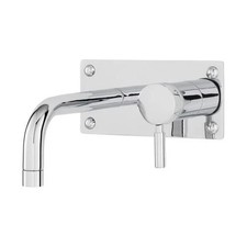 Hudson Reed Tec Single Lever Basin/Bath Filler Tap Wall Mounted - Chrome
