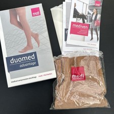 Medi Duomed Medical Compression Stockings 15-20mmHg Medium Thigh w/tb ot