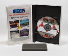 Worldwide Soccer CIB W/ Manual  Sega Saturn Complete Nice Condition