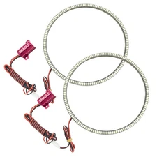 ORACLE Lighting Surface Mount Headlight Halo Kit for Jeep Wrangler JL &