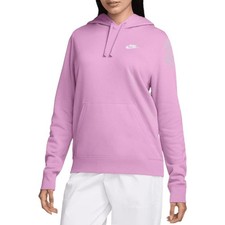 Nike Sportswear Club Fleece Women's Pullover Hoodie Pink L