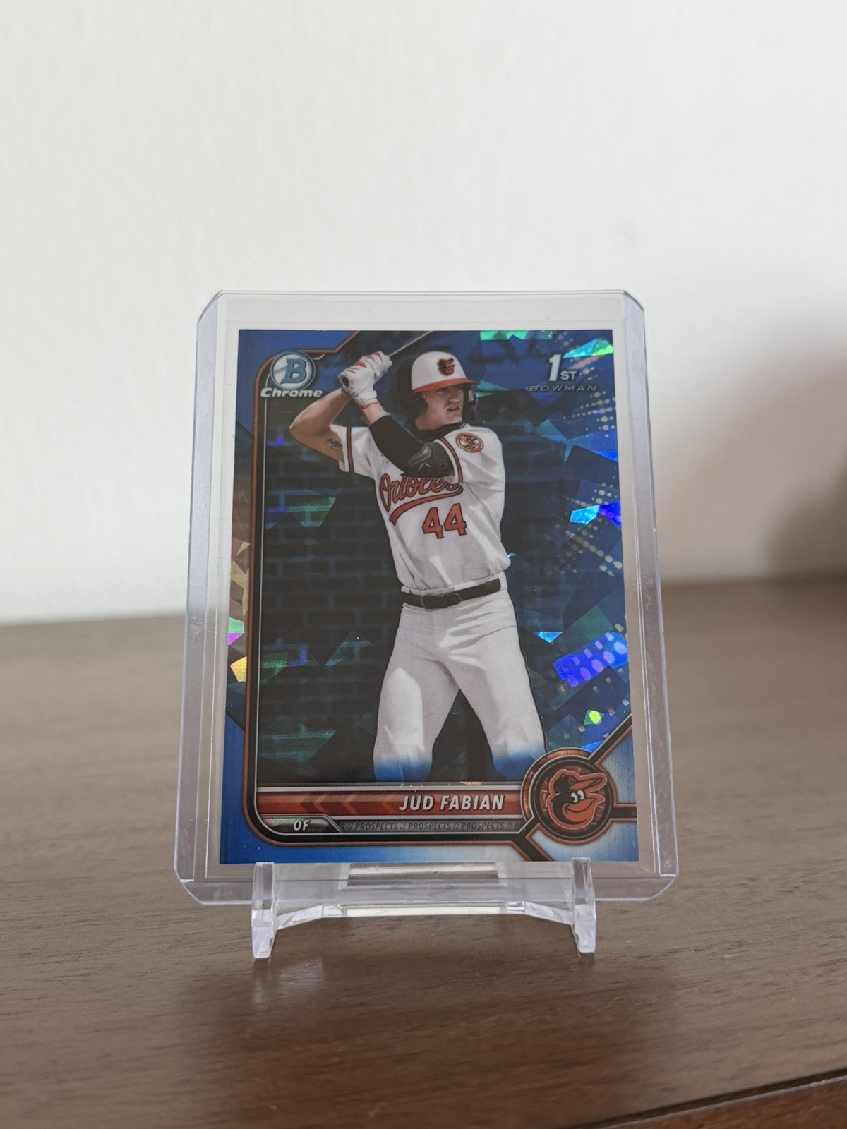 2022 Bowman Chrome Draft Sapphire Edition - Jud Fabian #BDC-114 (RC)