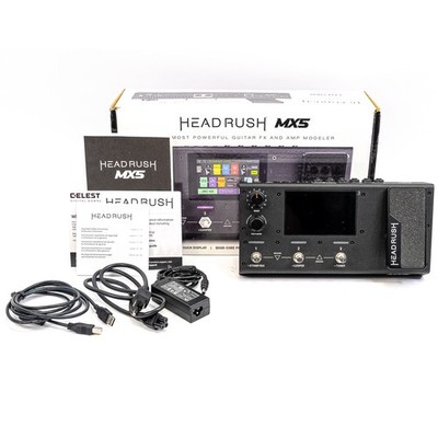 Headrush MX5 Amp Modeling Guitar Effect Processor with Box and Power Supply