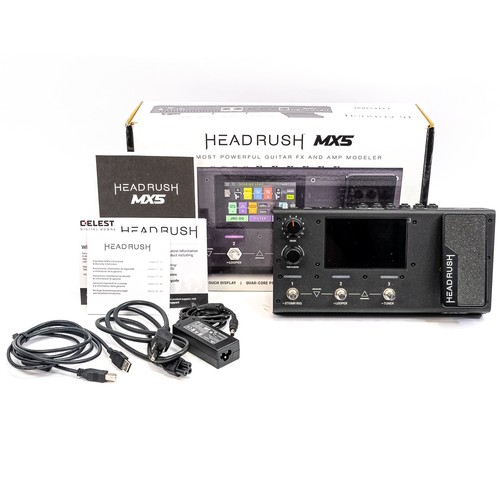 Headrush MX5 Amp Modeling Guitar Effect Processor with Box and Power Supply