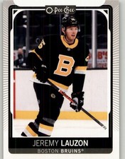 2021-22 O-Pee-Chee Jeremy Lauzon #314 Boston Bruins