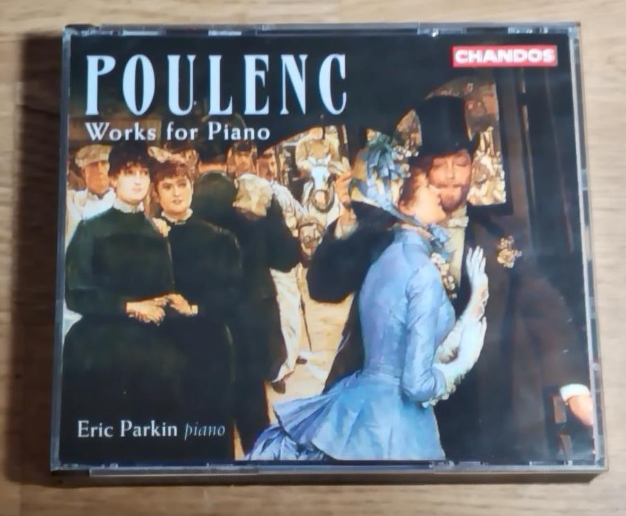 POULENC Works For Piano ERIC PARKIN CHANDOS 3CD set
